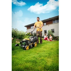 Riwall RPM 4735 önjárós benzinmotoros fűnyíró Riwall RPM 4735 önjárós benzinmotoros fűnyíró