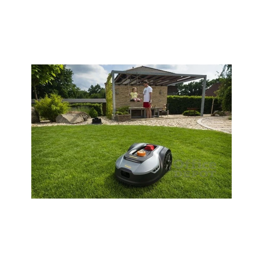 Riwall RRM 650 APP 600 m2, WiFi/Bluetooth akkumulátoros robotfűnyíró