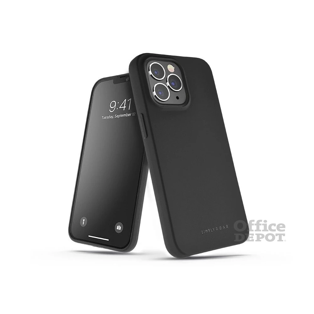 Roar KC0821 Roar Space Apple iPhone 14 fekete szilikon hátlap