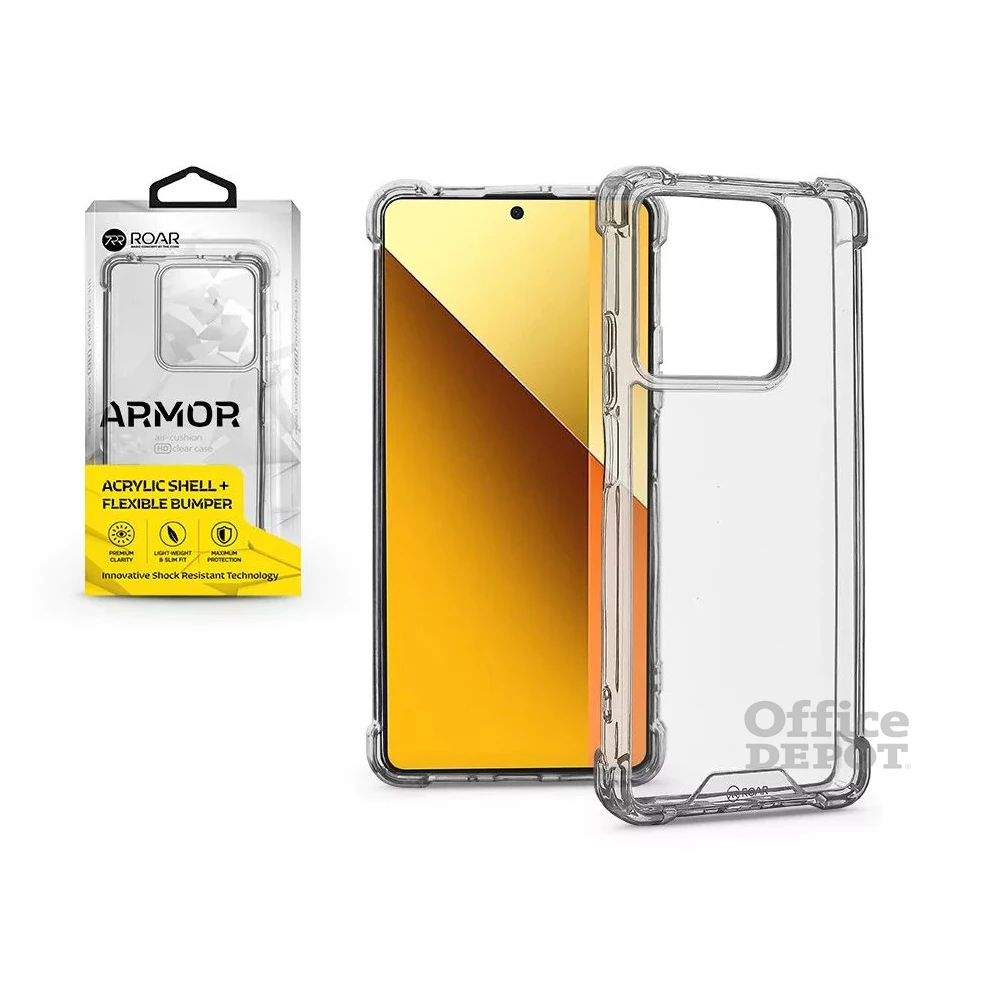 Roar KC294228 Xiaomi Redmi Note 13 5G Armor Gel átlátszó szilikon hátlap