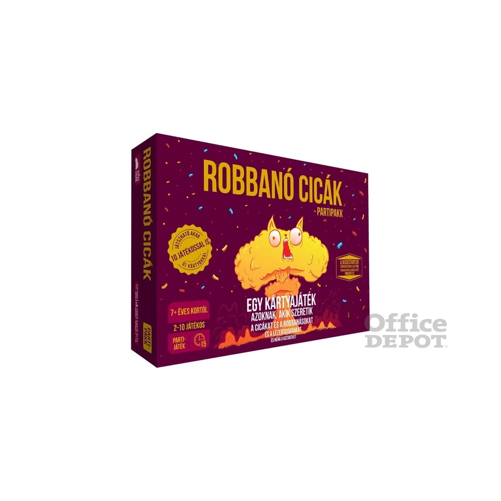 Robbanó cicák – partipakk