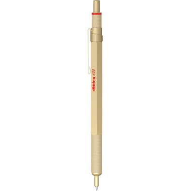 Rotring 600 1,0 mm nyomógombos arany golyóstoll Rotring 600 1,0 mm nyomógombos arany golyóstoll