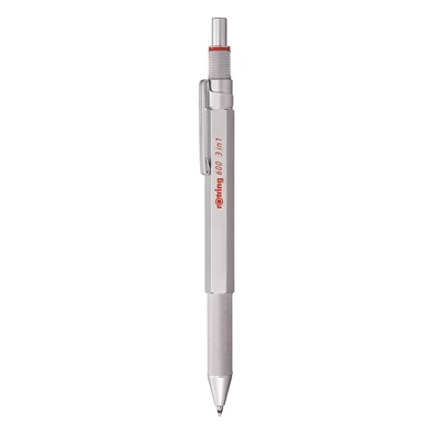 Rotring 600 3:1 ezüst multifunkciós írószer Rotring 600 3:1 ezüst multifunkciós írószer