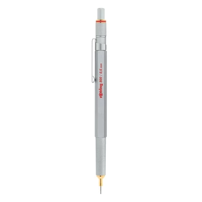 Rotring 800 0,5mm ezüst nyomósirón Rotring 800 0,5mm ezüst nyomósirón