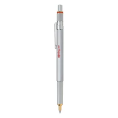 Rotring 800 1,0mm ezüst nyomógombos golyóstoll Rotring 800 1,0mm ezüst nyomógombos golyóstoll