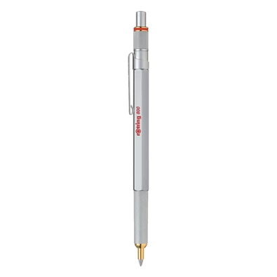 Rotring 800 1,0mm ezüst nyomógombos golyóstoll Rotring 800 1,0mm ezüst nyomógombos golyóstoll