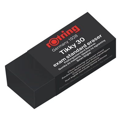 Rotring Exam 30 fekete papírtokos radír Rotring Exam 30 fekete papírtokos radír
