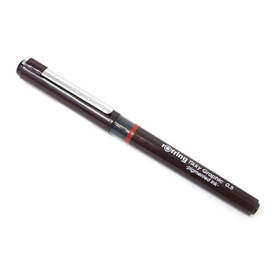 Rotring Tikky Graphic 0,5mm bordó tűfilc Rotring Tikky Graphic 0,5mm bordó tűfilc