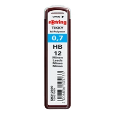Rotring 0,7mm HB 12db-os nyomósirón betét Rotring 0,7mm HB 12db-os nyomósirón betét