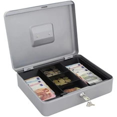 Rottner HomeStar Cash4 ezüst pénzkazetta Rottner HomeStar Cash4 ezüst pénzkazetta