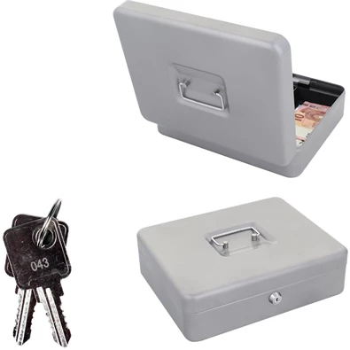 Rottner HomeStar Cash4 ezüst pénzkazetta Rottner HomeStar Cash4 ezüst pénzkazetta