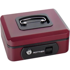 Rottner Pro Box One bordó kulcsos pénztároló kazetta Rottner Pro Box One bordó kulcsos pénztároló kazetta