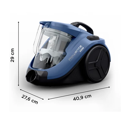 Rowenta RO3721EA Compact Power Cyclonic kék porzsák nélküli porszívó Rowenta RO3721EA Compact Power Cyclonic kék porzsák nélküli porszívó