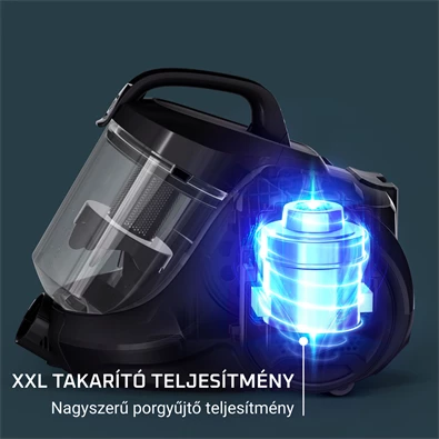 Rowenta RO3721EA Compact Power Cyclonic kék porzsák nélküli porszívó Rowenta RO3721EA Compact Power Cyclonic kék porzsák nélküli porszívó