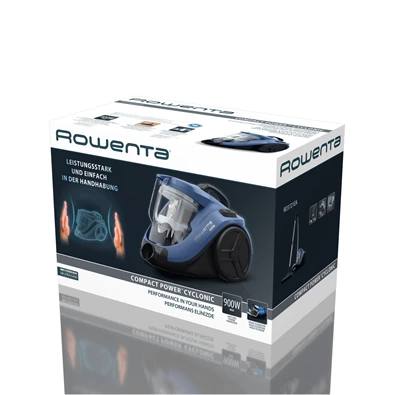Rowenta RO3721EA Compact Power Cyclonic kék porzsák nélküli porszívó Rowenta RO3721EA Compact Power Cyclonic kék porzsák nélküli porszívó