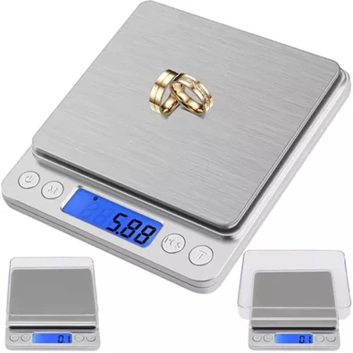 Ruhhy digitális konyhai mérleg 500g-ig, mérési pontosság 0,01g Ruhhy digitális konyhai mérleg 500g-ig, mérési pontosság 0,01g