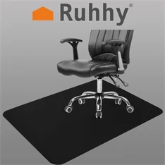 Ruhhy 90x130cm fekete padlóvédő székalátét Ruhhy 90x130cm fekete padlóvédő székalátét