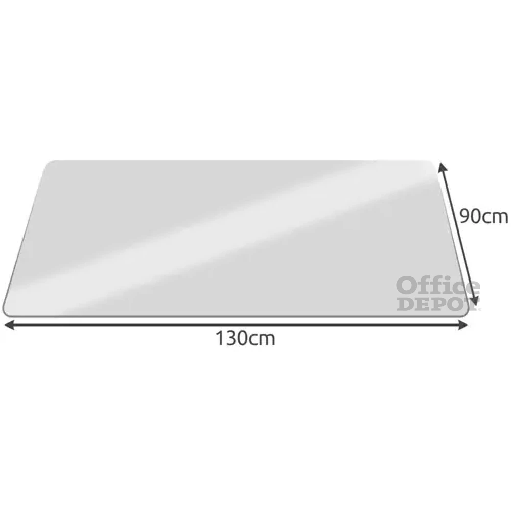 Ruhhy 90x130cm áttetsző padlóvédő székalátét