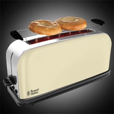 Russell Hobbs 21395-56 Colours bézs 2 hosszúszeletes kenyérpirító Russell Hobbs 21395-56 Colours bézs 2 hosszúszeletes kenyérpirító