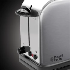 Russell Hobbs 21396-56/RH Oxford acél 2 hosszúszeletes kenyérpirító Russell Hobbs 21396-56/RH Oxford acél 2 hosszúszeletes kenyérpirító