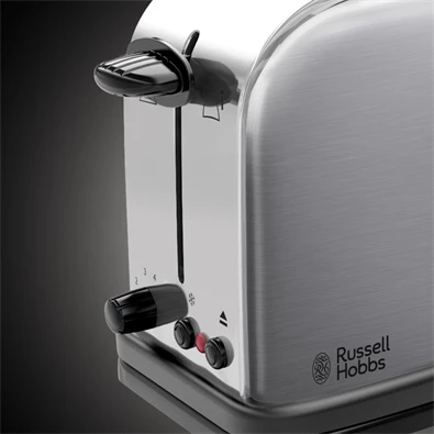 Russell Hobbs 21396-56/RH Oxford acél 2 hosszúszeletes kenyérpirító Russell Hobbs 21396-56/RH Oxford acél 2 hosszúszeletes kenyérpirító