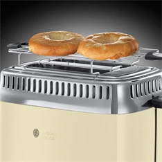 Russell Hobbs 21682-56/RH Retro bézs 2 szeletes kenyérpirító Russell Hobbs 21682-56/RH Retro bézs 2 szeletes kenyérpirító