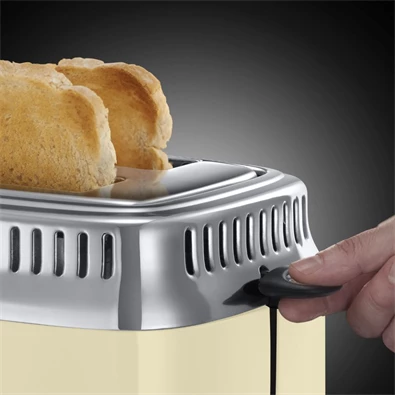 Russell Hobbs 21682-56/RH Retro bézs 2 szeletes kenyérpirító Russell Hobbs 21682-56/RH Retro bézs 2 szeletes kenyérpirító