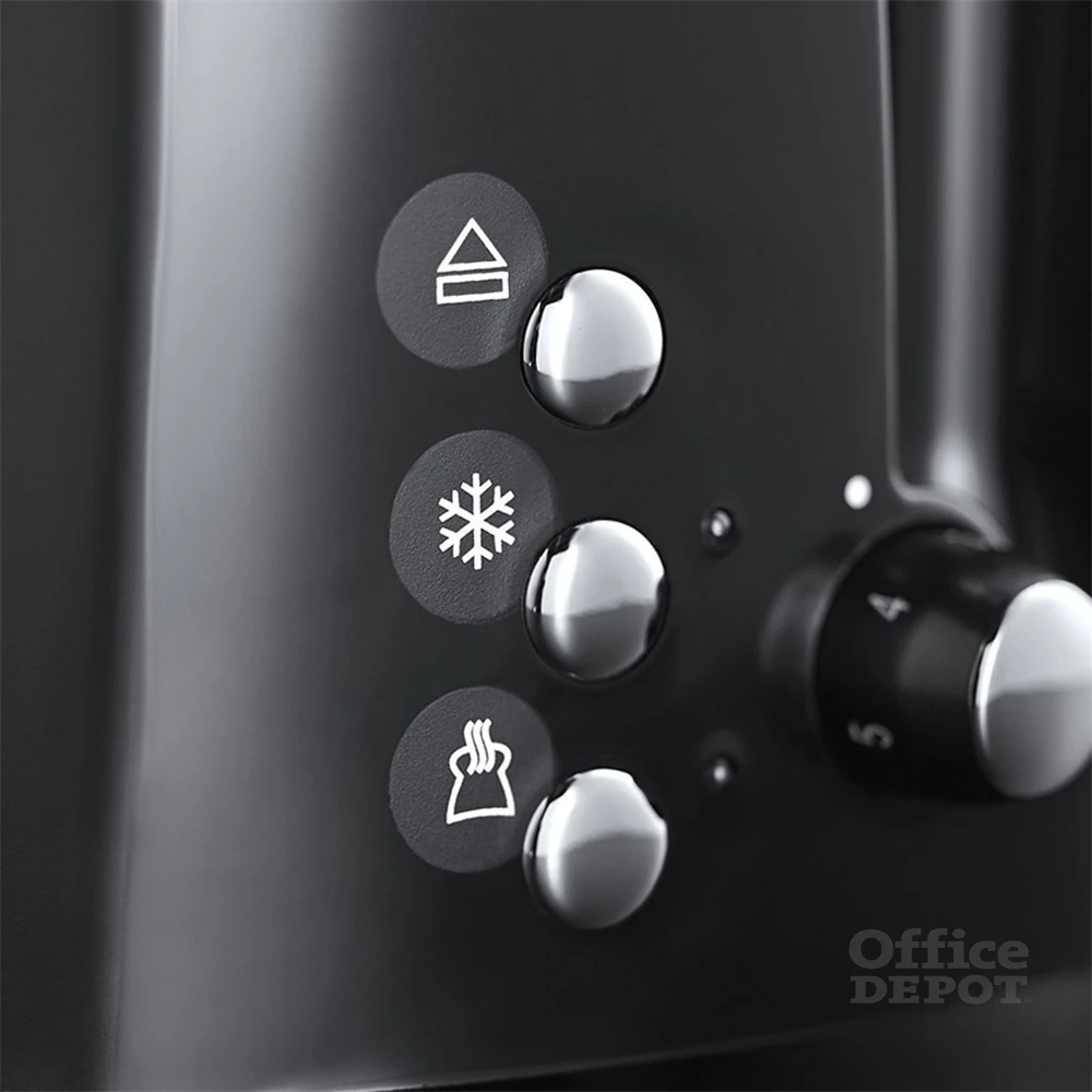 Russell Hobbs 22601-56 Textures Plusz fekete 2 szeletes kenyérpirító