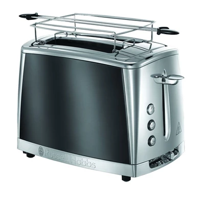Russell Hobbs 23221-56/RH Luna szürke 2 szeletes kenyérpirító Russell Hobbs 23221-56/RH Luna szürke 2 szeletes kenyérpirító