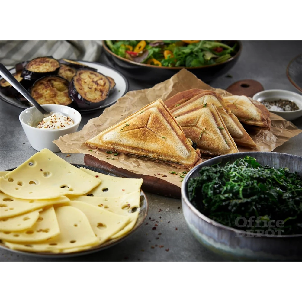 Russell Hobbs 24530-56 Cook@Home inox-fekete szendvicssütő