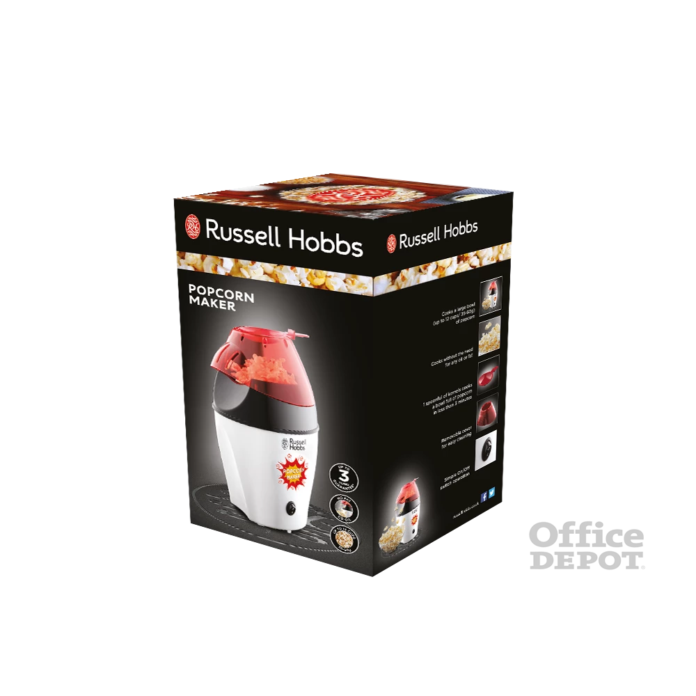 Russell Hobbs 24630-56/RH Fiesta fekete pattogatott kukorica készítő