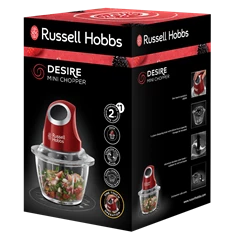 Russell Hobbs 24660-56 Desire piros mini aprító Russell Hobbs 24660-56 Desire piros mini aprító