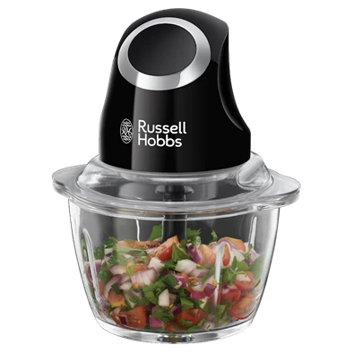 Russell Hobbs 24662-56/RH Matte Black fekete mini aprító Russell Hobbs 24662-56/RH Matte Black fekete mini aprító