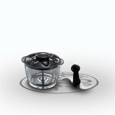 Russell Hobbs 24662-56/RH Matte Black fekete mini aprító Russell Hobbs 24662-56/RH Matte Black fekete mini aprító