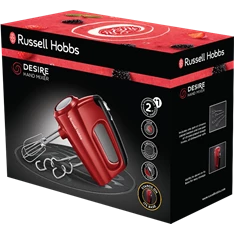 Russell Hobbs 24670-56 Desire piros kézi mixer Russell Hobbs 24670-56 Desire piros kézi mixer