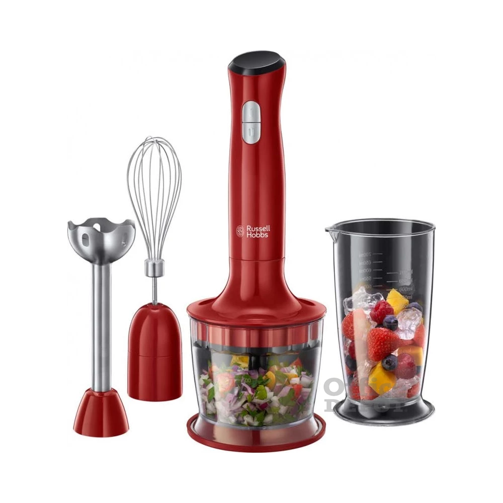 Russell Hobbs 24700-56 Desire 3in1 piros botmixer szett