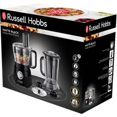 Russell Hobbs 24732-56/RH Matte Black fekete konyhai robotgép Russell Hobbs 24732-56/RH Matte Black fekete konyhai robotgép