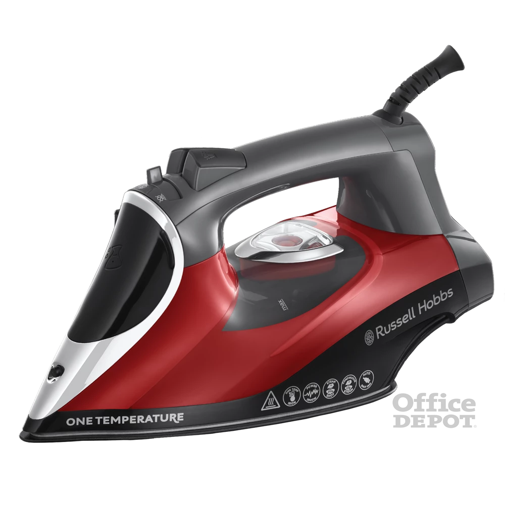 Russell Hobbs 25090-56 One Temperature piros gőzölős vasaló