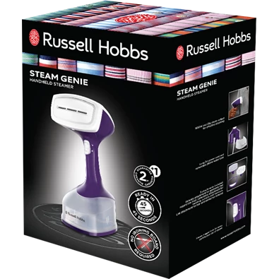 Russell Hobbs 25600-56/RH Steam Genie fehér kézi ruhagőzölő Russell Hobbs 25600-56/RH Steam Genie fehér kézi ruhagőzölő