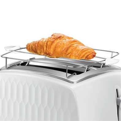 Russell Hobbs 26060-56/RH Honeycomb fehér 2 szeletes kenyérpirító Russell Hobbs 26060-56/RH Honeycomb fehér 2 szeletes kenyérpirító