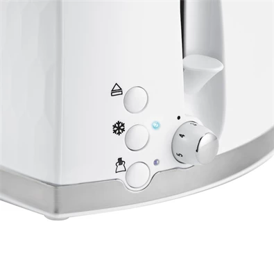 Russell Hobbs 26060-56/RH Honeycomb fehér 2 szeletes kenyérpirító Russell Hobbs 26060-56/RH Honeycomb fehér 2 szeletes kenyérpirító