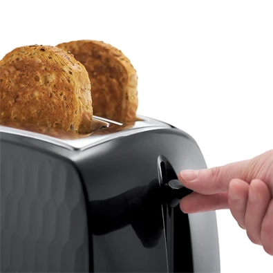 Russell Hobbs 26061-56/RH Honeycomb fekete 2 szeletes kenyérpirító Russell Hobbs 26061-56/RH Honeycomb fekete 2 szeletes kenyérpirító