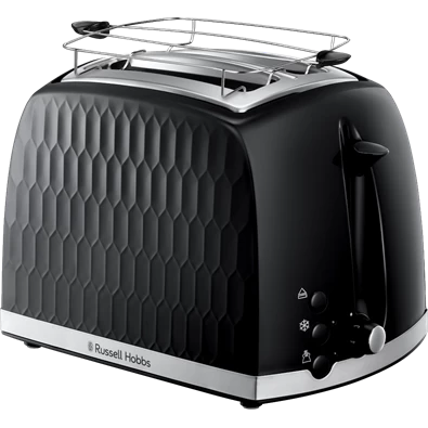 Russell Hobbs 26061-56/RH Honeycomb fekete 2 szeletes kenyérpirító Russell Hobbs 26061-56/RH Honeycomb fekete 2 szeletes kenyérpirító