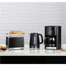 Russell Hobbs 26150-56/RH Matte Black fekete 2 szeletes kenyérpirító Russell Hobbs 26150-56/RH Matte Black fekete 2 szeletes kenyérpirító