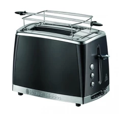 Russell Hobbs 26150-56/RH Matte Black fekete 2 szeletes kenyérpirító Russell Hobbs 26150-56/RH Matte Black fekete 2 szeletes kenyérpirító