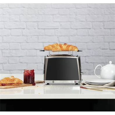 Russell Hobbs 26150-56/RH Matte Black fekete 2 szeletes kenyérpirító Russell Hobbs 26150-56/RH Matte Black fekete 2 szeletes kenyérpirító