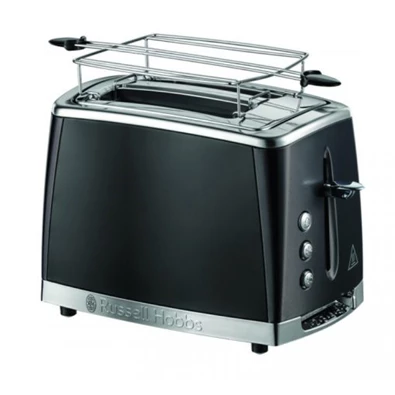 Russell Hobbs 26150-56/RH Matte Black fekete 2 szeletes kenyérpirító Russell Hobbs 26150-56/RH Matte Black fekete 2 szeletes kenyérpirító