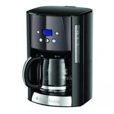 Russell Hobbs 26160-56/RH Matte Black fekete 12 személyes filteres kávéfőző Russell Hobbs 26160-56/RH Matte Black fekete 12 személyes filteres kávéfőző