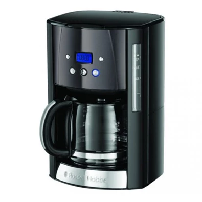 Russell Hobbs 26160-56/RH Matte Black fekete 12 személyes filteres kávéfőző Russell Hobbs 26160-56/RH Matte Black fekete 12 személyes filteres kávéfőző