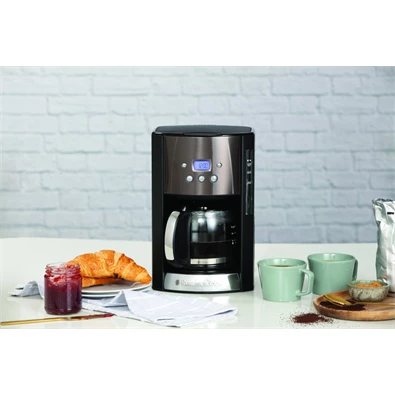 Russell Hobbs 26160-56/RH Matte Black fekete 12 személyes filteres kávéfőző Russell Hobbs 26160-56/RH Matte Black fekete 12 személyes filteres kávéfőző
